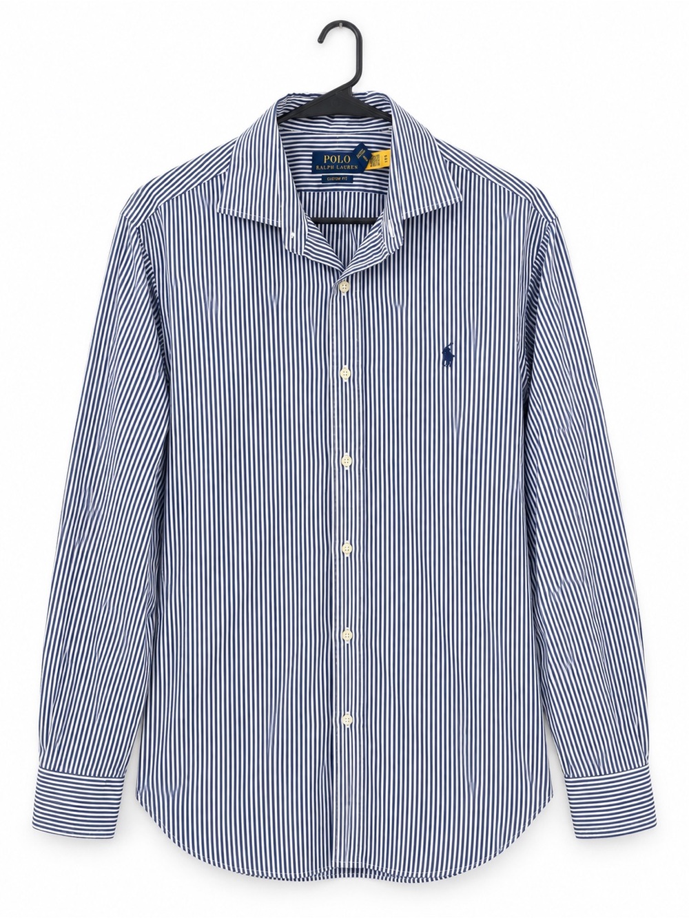 Polo by Ralph Lauren Navy & White Pinstripe Dress Shirt